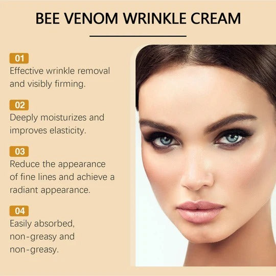Botox Bee Venom Wrinkle Cream | Anti‑Aging Moisturizer | Collagen Boost | Reduce Wrinkles & Fine Lines 20gm