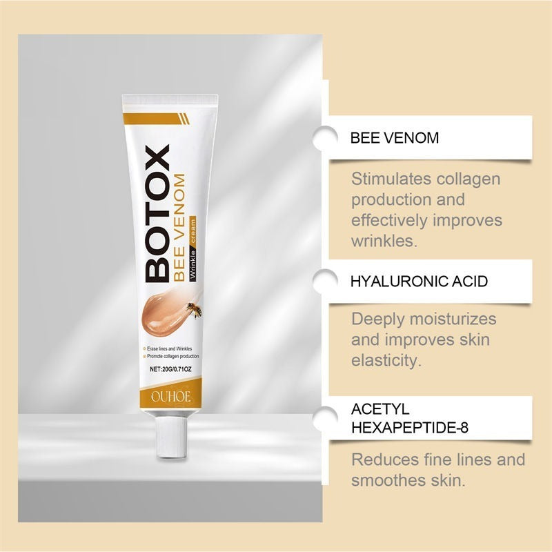 Botox Bee Venom Wrinkle Cream | Anti‑Aging Moisturizer | Collagen Boost | Reduce Wrinkles & Fine Lines 20gm
