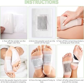 Detox Foot Patches (Pack of 20) | Deep Cleansing Foot Patch |
