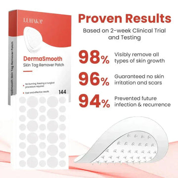 Derma Smooth Skin Tag Removal Patch - 72 Patches