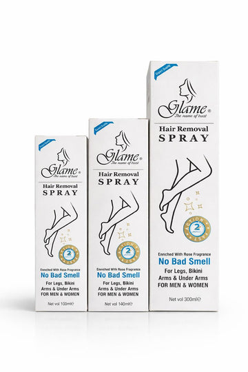 Glame Hair Removal Spray for Men and Women
